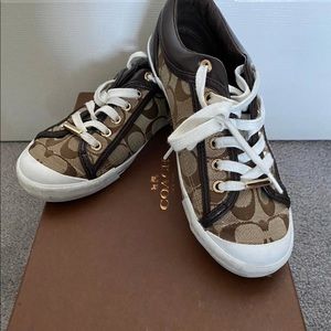 Coach shoes canvas